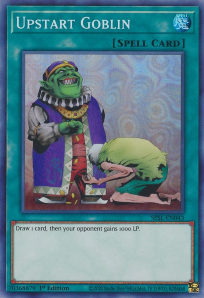 Upstart Goblin (SESL-EN043) - Super Rare