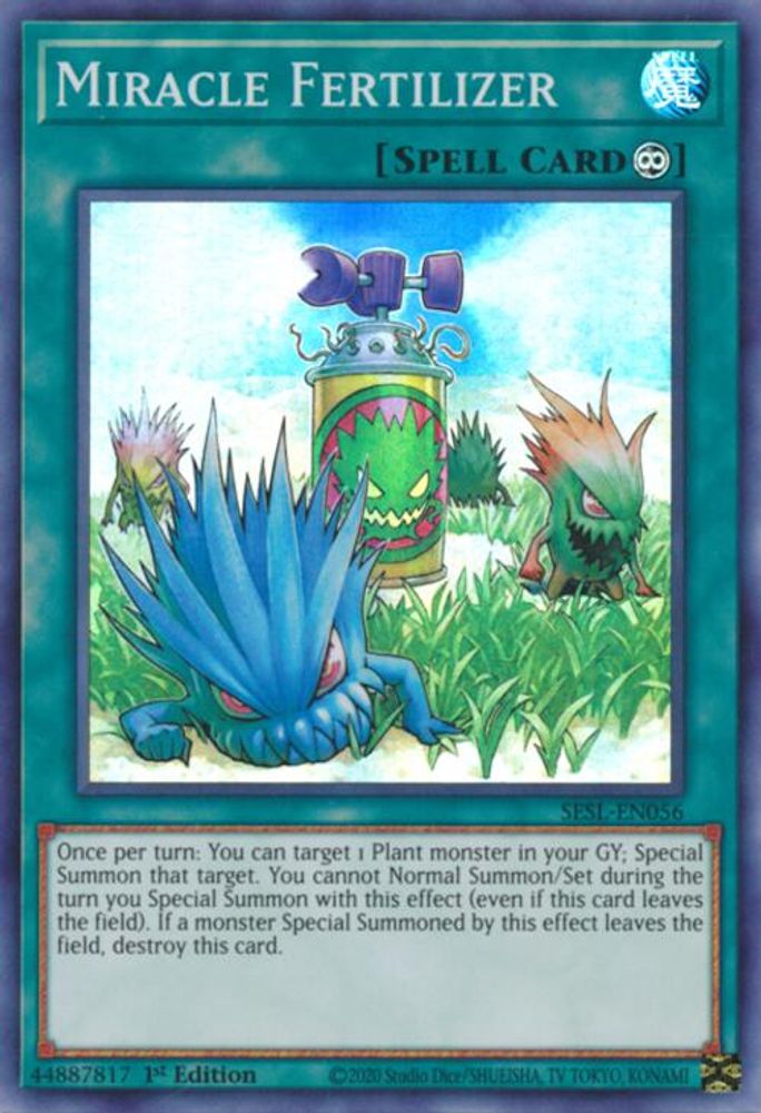 Engrais Miracle [SESL-EN056] Super Rare 