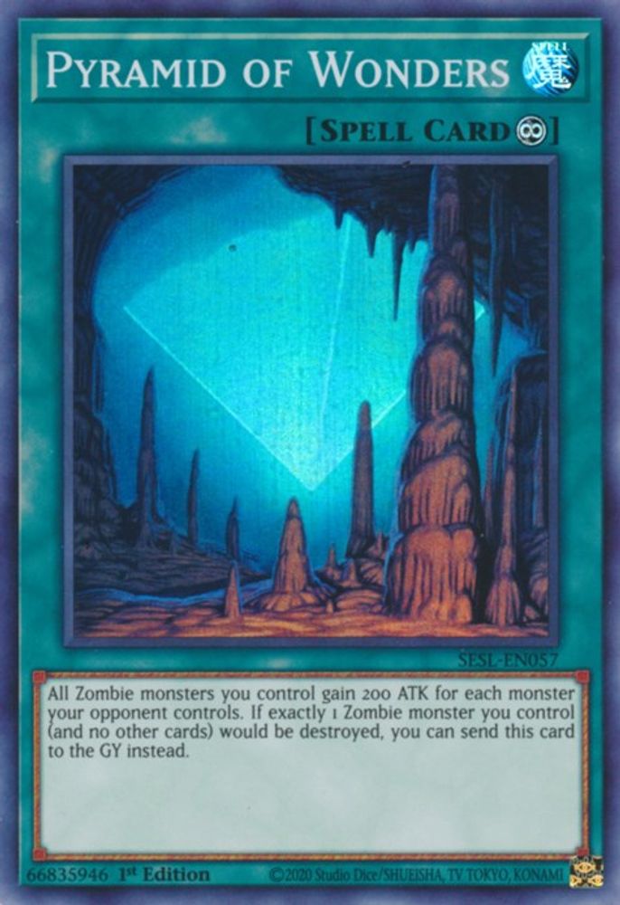 Pyramide des Merveilles [SESL-EN057] Super Rare 
