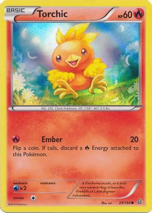 Torchic (Sheen Holo) 025/160  - Holofoil - Promo
