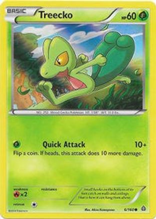 Treecko (Sheen Holo) 006/160  - Holofoil - Promo