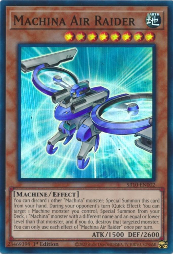 Machina Air Raider (SR10-EN002) - Super Rare