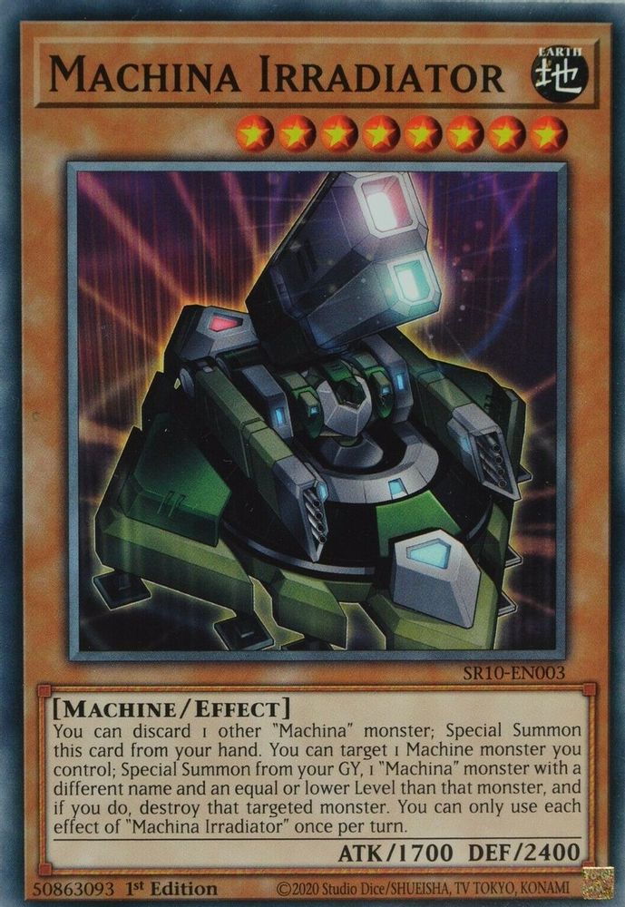 Machina Irradiator (SR10-EN003) - Common