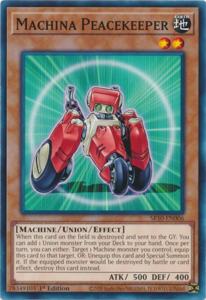Machina Peacekeeper [SR10-EN006] Commun 