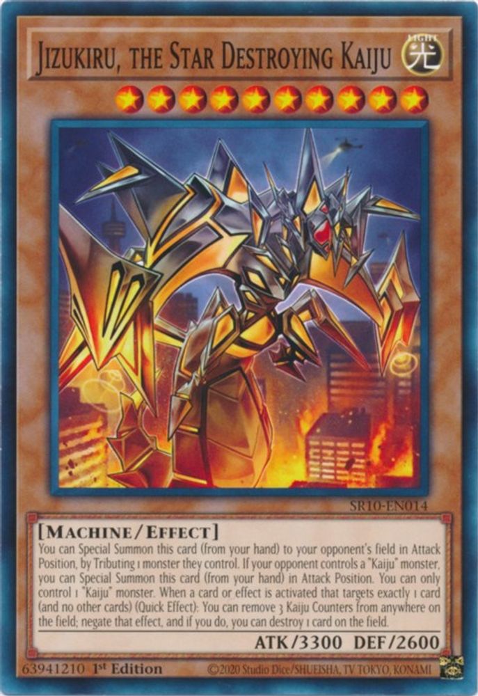 Jizukiru, the Star Destroying Kaiju (SR10-EN014) - Common