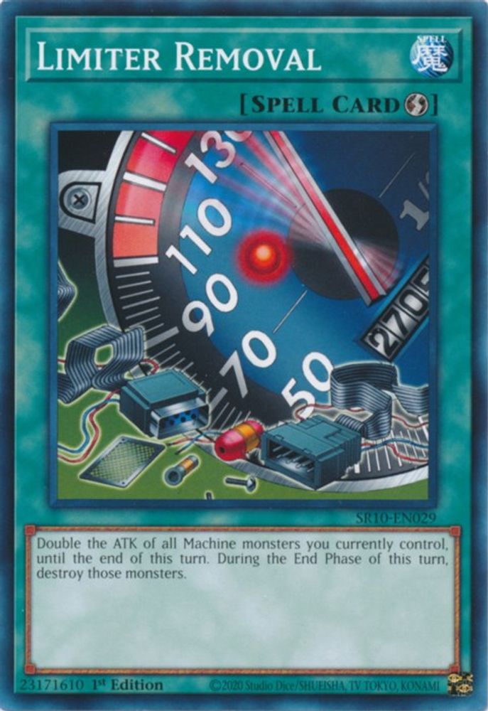 Limiter Removal (SR10-EN029) - Common