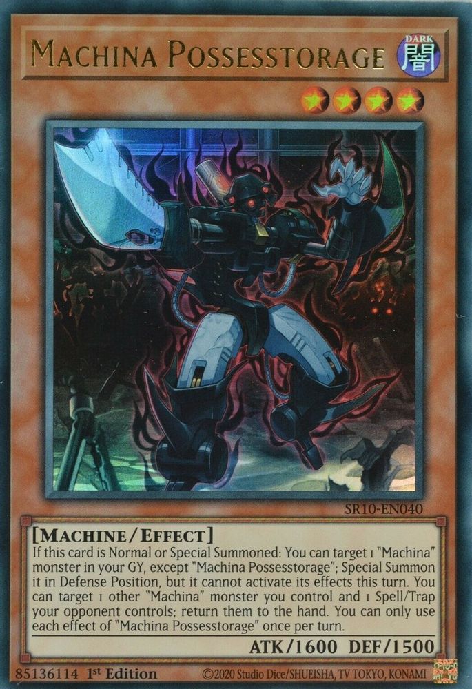 Machina Possesstorage (SR10-EN040) - Ultra Rare