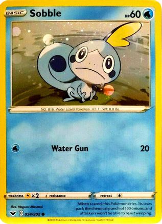 Sobble (Cosmos Holo) 054/202  - Holofoil - Promo