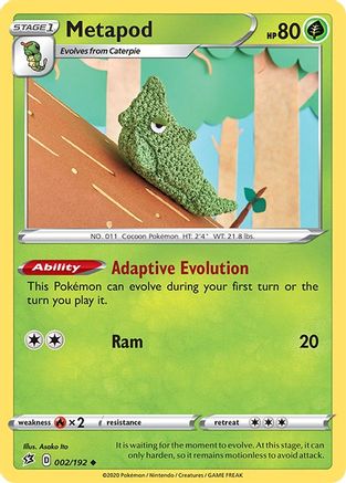 Metapod 002  - Uncommon