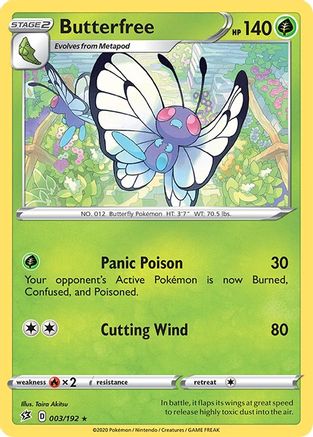 Butterfree 003  - Rare