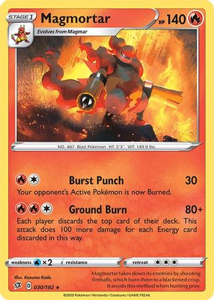Magmortar 030  - Rare