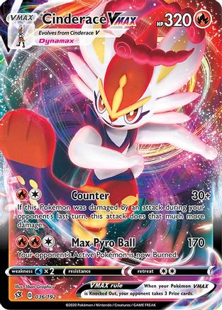 Cinderace VMAX 036  - Holofoil - Ultra Rare