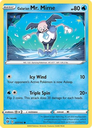 Galarian Mr. Mime 037  - Common