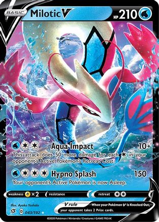 Milotic V 043  - Holofoil - Ultra Rare