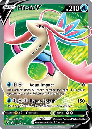 Milotic V (Full Art)  - Holofoil - Ultra Rare