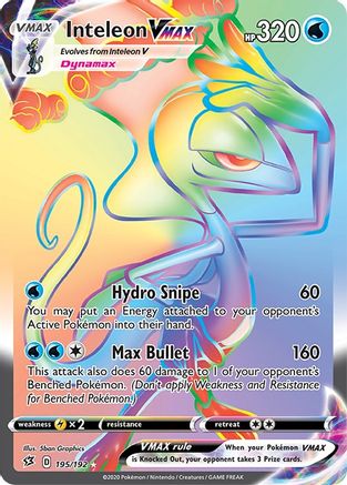Inteleon VMAX (Secret)/192  - Holofoil - Secret Rare