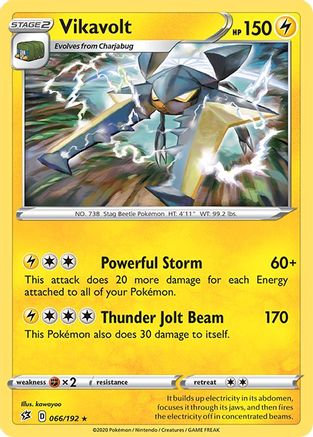 Vikavolt 066/192  - Holofoil - Holo Rare