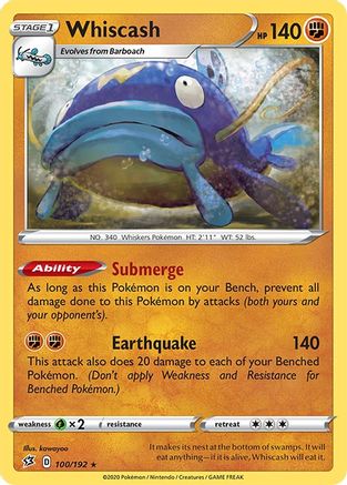 Whiscash 100  - Rare