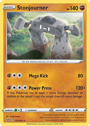 Stonjourner  - Holofoil - Holo Rare