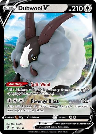Dubwool V 153  - Holofoil - Ultra Rare