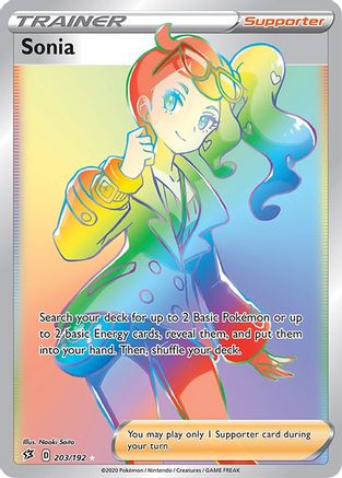 Sonia (Secret) 203/192  - Holofoil - Secret Rare