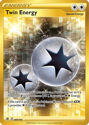 Twin Energy (Secret) 209  - Holofoil - Secret Rare