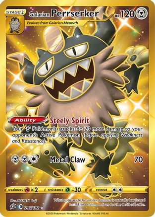 Perrserker de Galar (205/192) [Épée et Bouclier : Rebel Clash] 