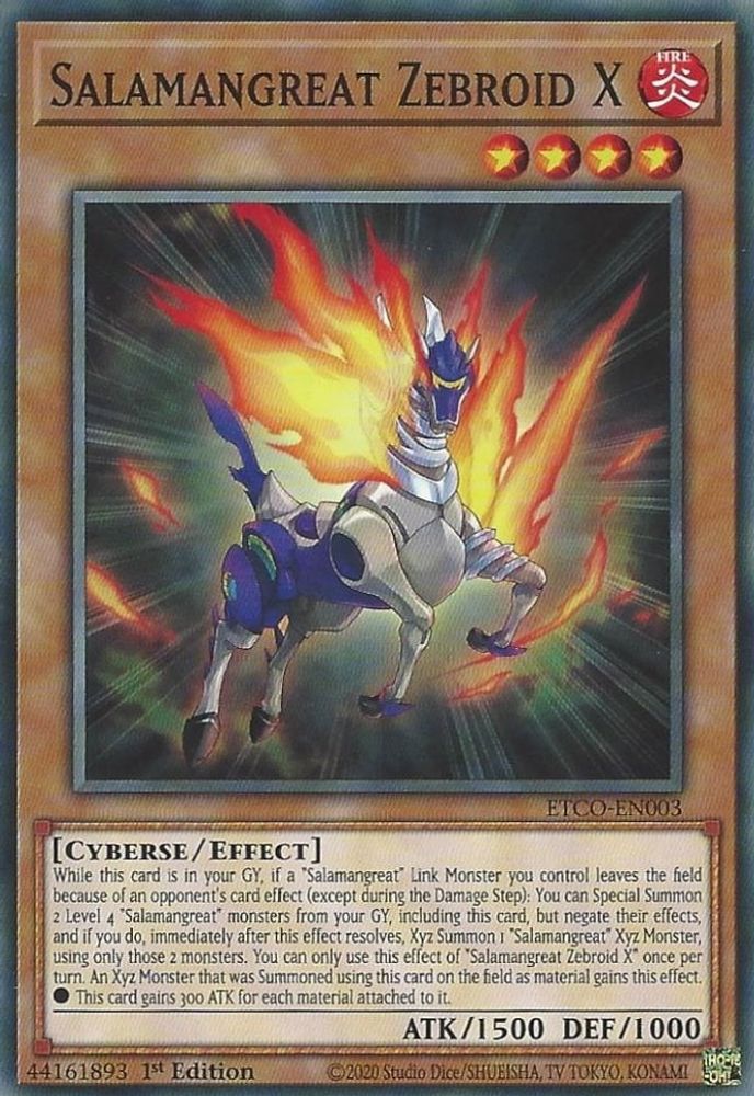 Salamangreat Zebroid X (ETCO-EN003) - Common