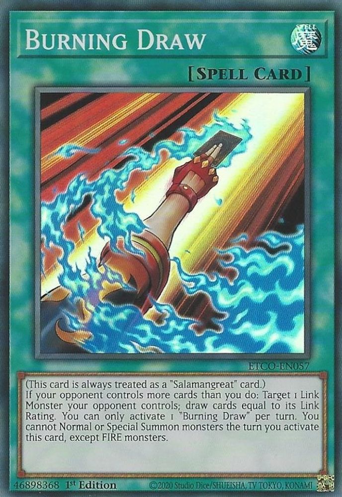 Tirage brûlant [ETCO-EN057] Super Rare 