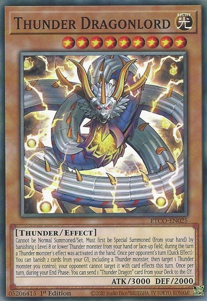 Thunder Dragonlord (ETCO-EN025) - Common