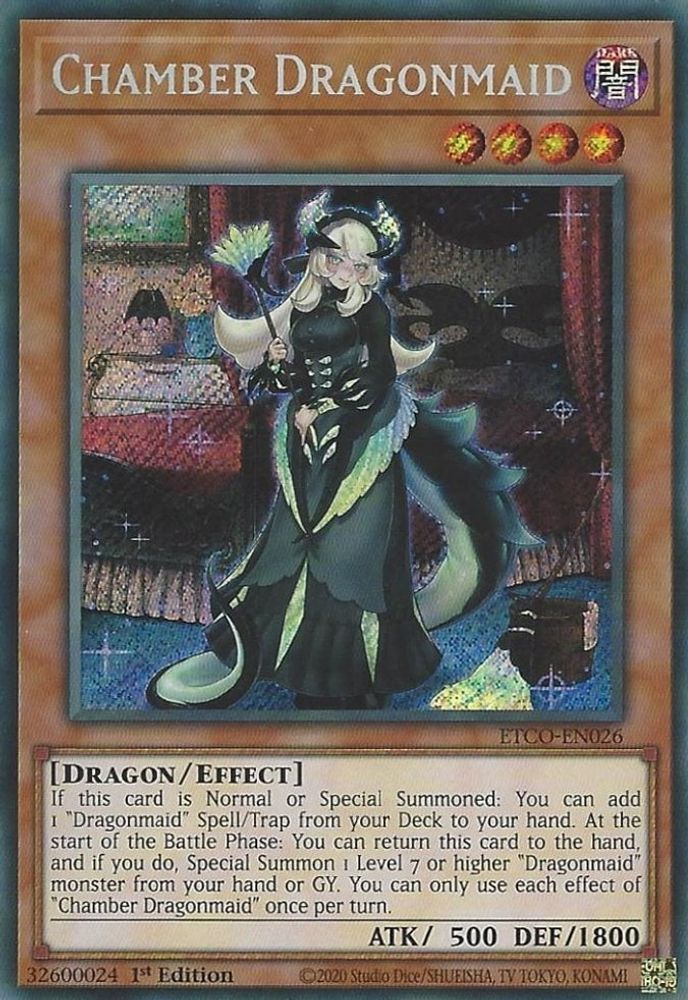 Chambre Dragonmaid [ETCO-EN026] Secret Rare 