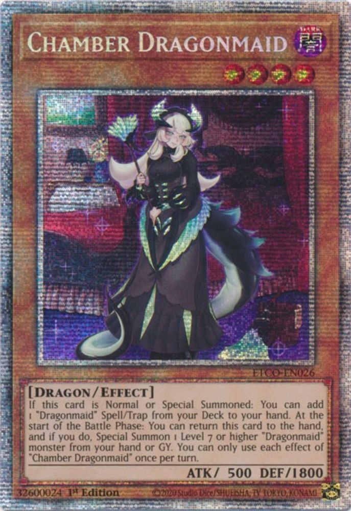 Chambre Dragonmaid [ETCO-EN026] Starlight Rare 