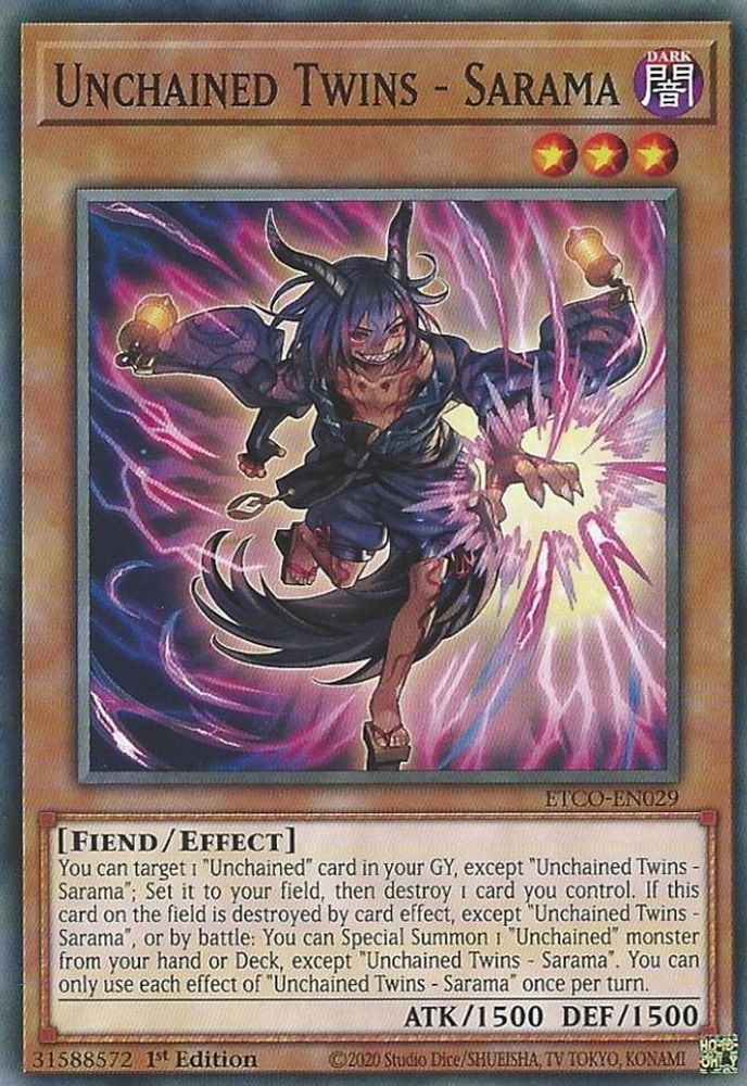 Unchained Twins - Sarama (ETCO-EN029) - Common