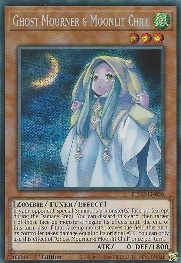 Ghost Mourner et Moonlit Chill [ETCO-EN036] Secret Rare 