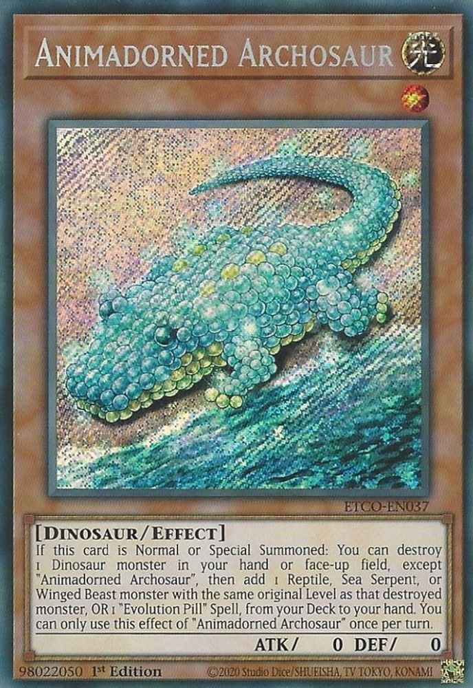 Animadorned Archosaur (ETCO-EN037) - Secret Rare