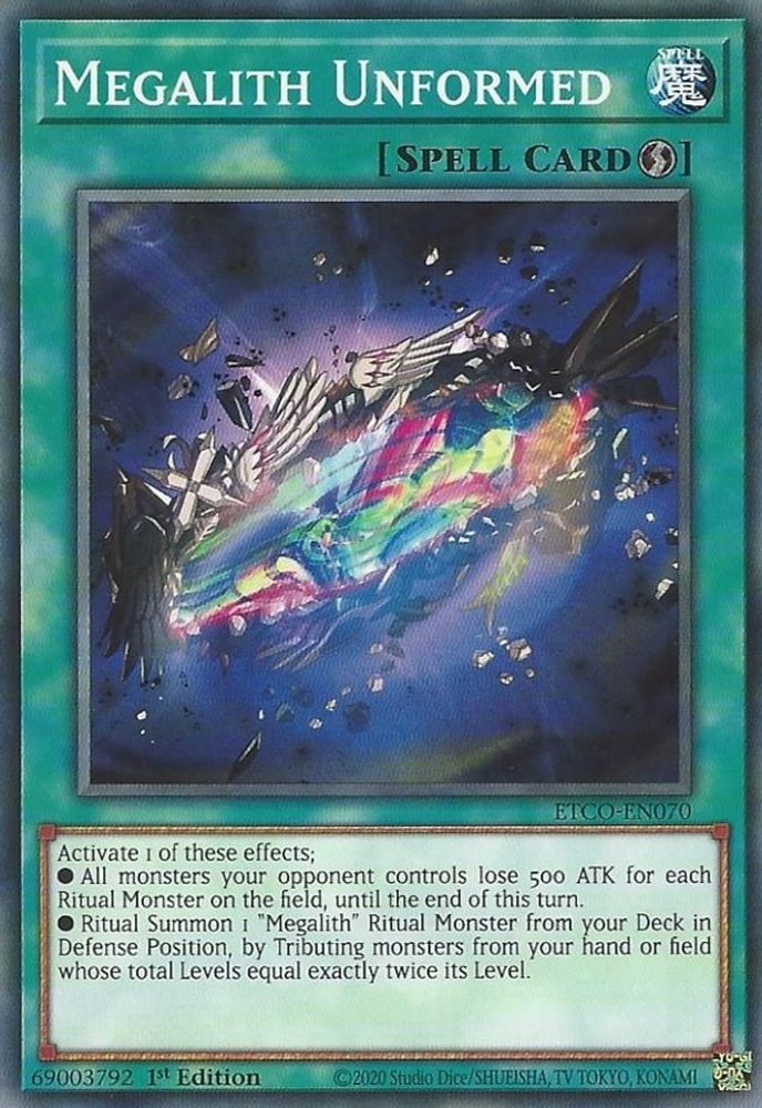 Megalith Unformed (ETCO-EN070) - Common