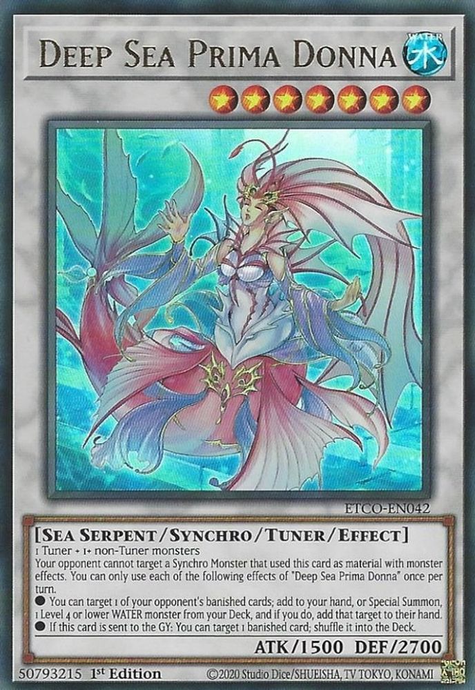 Deep Sea Prima Donna (ETCO-EN042) - Ultra Rare