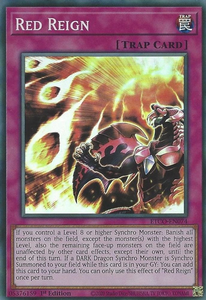 Red Reign (ETCO-EN074) - Super Rare