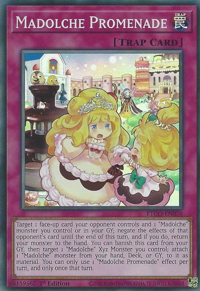 Madolche Promenade (ETCO-EN076) - Super Rare