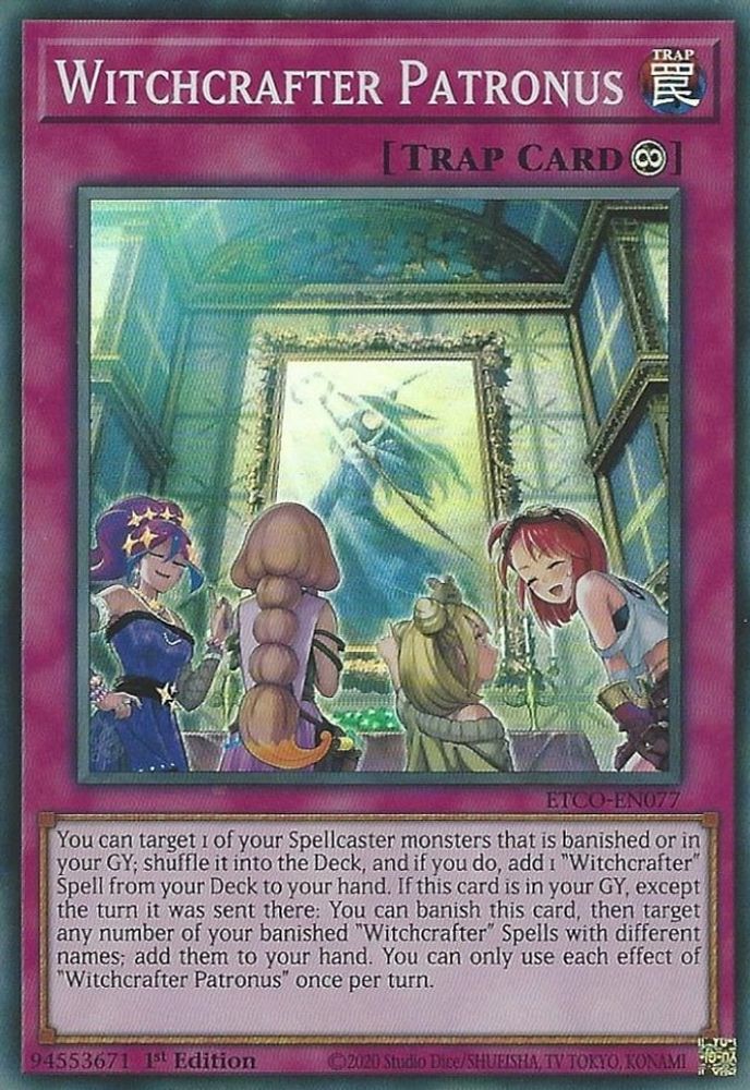 Witchcrafter Patronus (ETCO-EN077) - Super Rare
