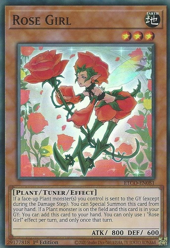 Rose Girl (ETCO-EN081) - Super Rare