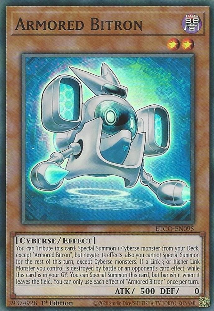 Armored Bitron (ETCO-EN095) - Super Rare