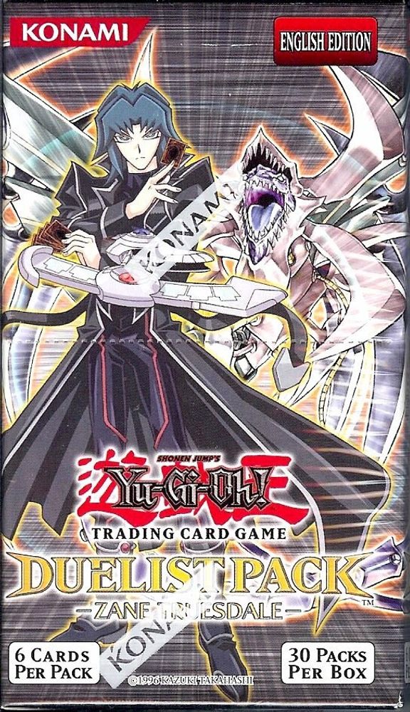 Duelist Pack: Zane Truesdale Booster Box [Unlimited Edition] (null) - null