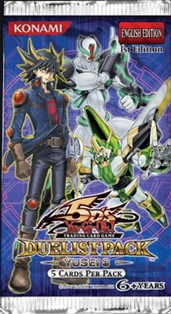 Duelist Pack: Yusei 3 Booster Pack [1st Edition] (null) - null