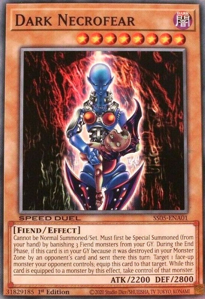 Dark Necrofear (SS05-ENA01) - Common