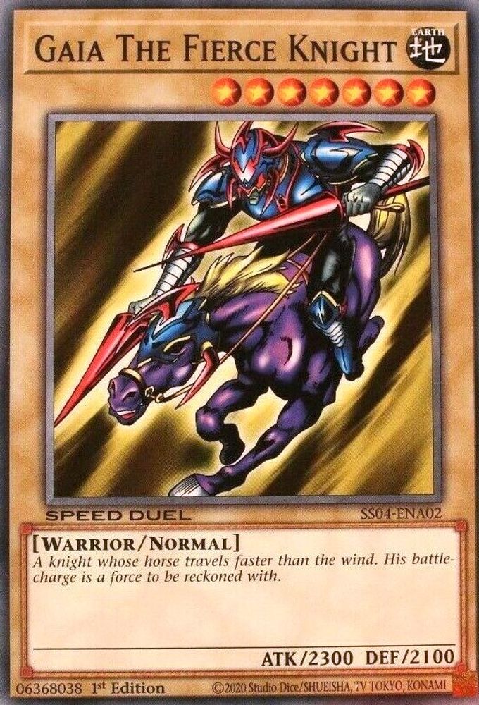 Gaia The Fierce Knight (SS04-ENA02) - Common