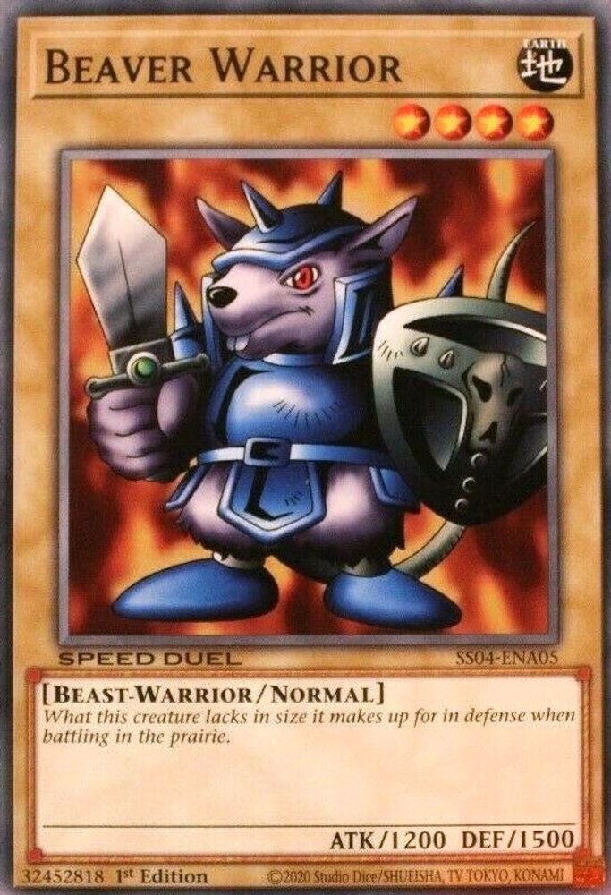 Castor Guerrier [SS04-ENA05] Commun 