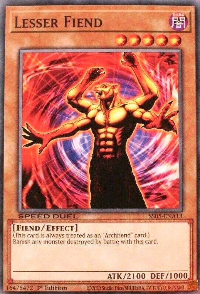 Lesser Fiend (SS05-ENA13) - Common
