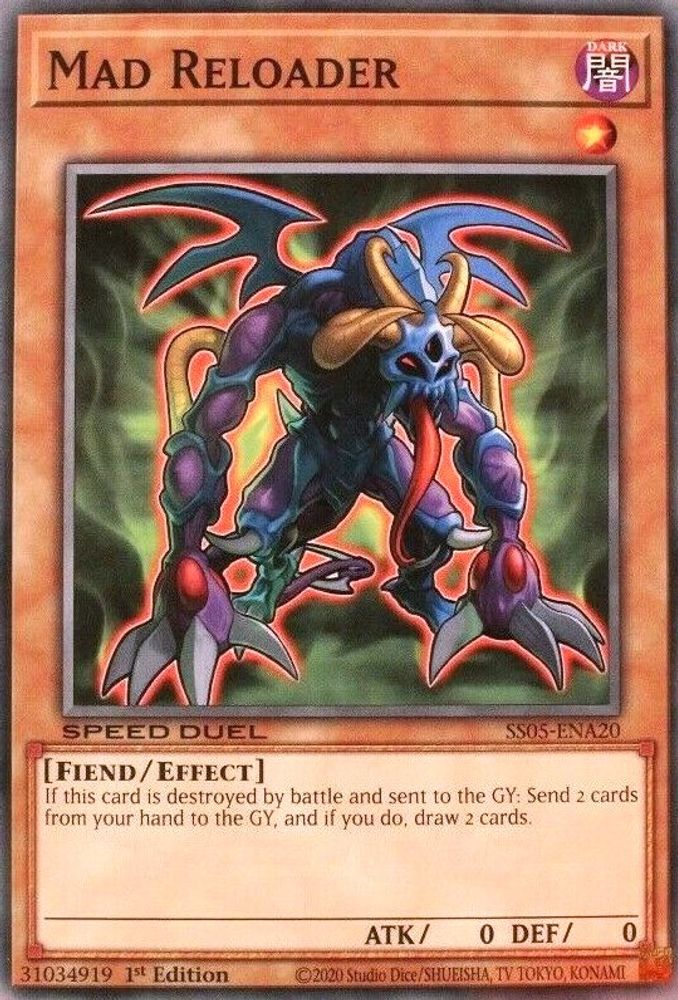 Mad Reloader (SS05-ENA20) - Common