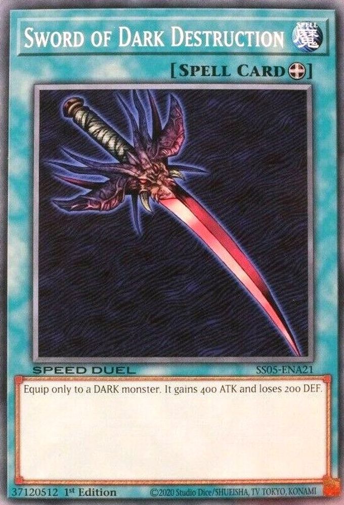 Sword of Dark Destruction (SS05-ENA21) - Common